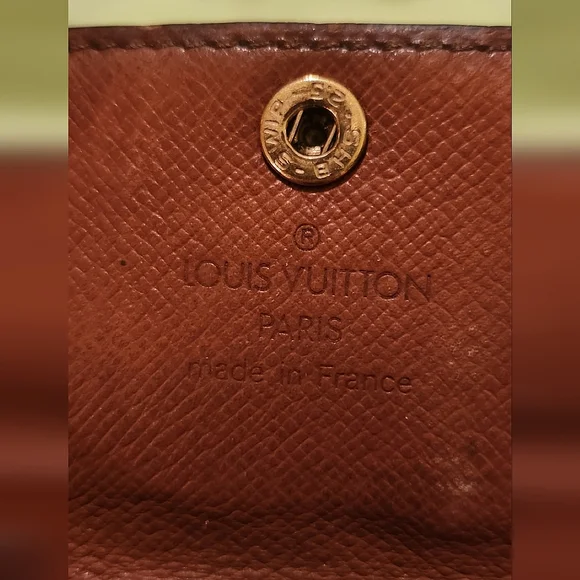 VINTAGE Louis Vuitton Monogram Key Holder Made in France
